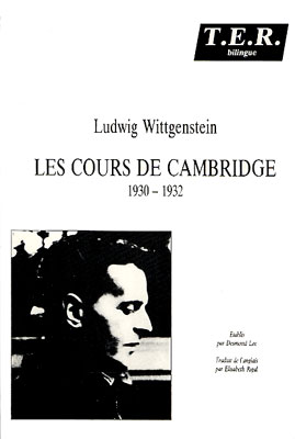 Résultat de recherche d'images pour "cambridge cours wittgenstein 1930"